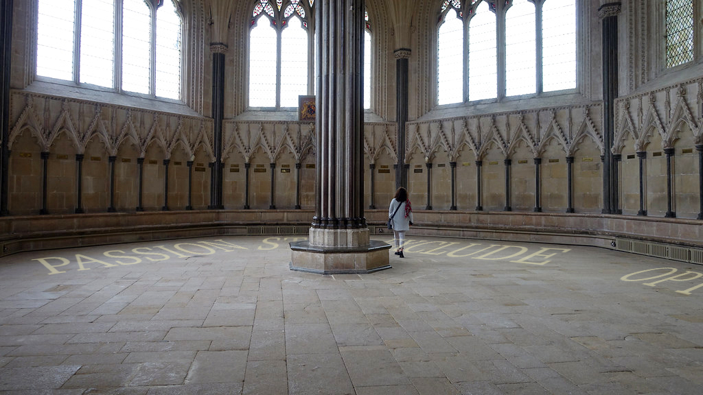Seven Bad Good Chapter house floor 2